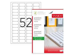 ölçü 46.4×21.2 mm LAZER ETİKET