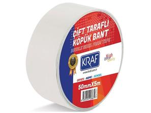ÇİFT TARAFLI KÖPÜK BANT 50MMX5M